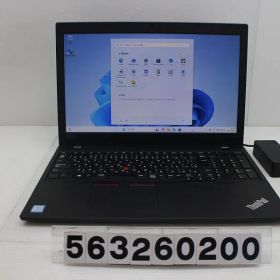 Lenovo ThinkPad L580 Core i5 8250U 1.6GHz/8GB/256GB(SSD)/15.6W/FWXGA(1366x768)/Win11 【563260200】