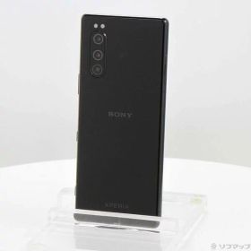 【中古】SONY(ソニー) Xperia 5 128GB ブラック J9260 SIMフリー 【349-ud】