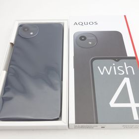 【SIMフリー】AQUOS wish4 A402SH ブラック 利用制限〇 Y!mobile版