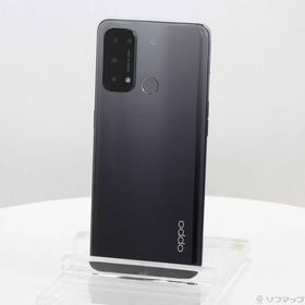 〔中古〕OPPO(オッポ) OPPO Reno5 A 128GB シルバーブラック A101OP Y!mobile SIMフリー〔349-ud〕