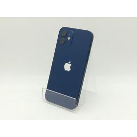 【中古】Apple au 【SIMロック解除済み】 iPhone 12 128GB ブルー MGHX3J/A【神戸】保証期間1週間【ランクC】