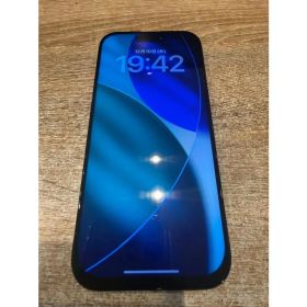 【中古正常品】iPhone16Pro 128GB ブラックチタニウム 正規SIMフリー 画面交換品 MYMV3J/A A219