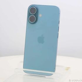 ソフマップ 〔中古品〕 iPhone16 256GB ティール MYE13J／A SIMフリー【258】