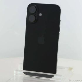 ソフマップ 〔中古品〕 iPhone16 256GB ブラック MYDW3J／A SIMフリー【344】