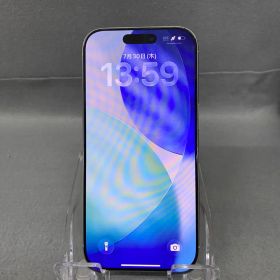 美品国内版SIMフリーiPhone16 Pro 512GB ホワイトチタ二ウム色