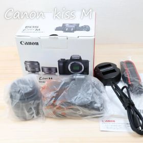 ☆完動品☆Canon EOS Kiss M EF-M 15-45mm ＃723