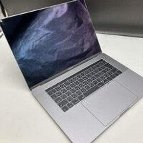 中古 Apple MacBook Pro 15インチ (i7 2.6GHz/16GB/256GB) スペースグレイ Touch Bar搭載 MV902J/A (Mid 2019) 141240 状態： C:並品