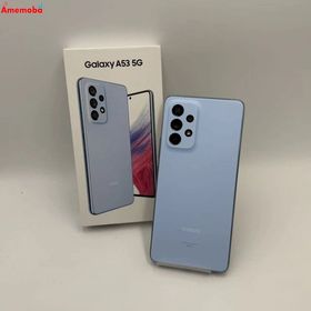 爆速発送Galaxy A53 5G 128GB オーサムブルー SCG15 AU版SIMフリー 美品