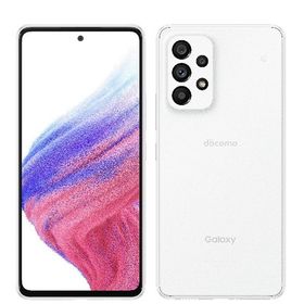 【中古】 SC-53C Galaxy A53 5G オーサムホワイト sc53cw8mtm