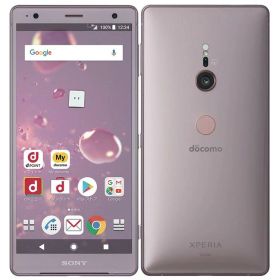 【中古】docomo Xperia XZ2 SO-03K Ash Pink ピンク 白ロム