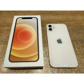 【中古美品】iPhone12 128GB ホワイト 正規SIMフリー MGHV3J/A A363