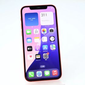 【背面割れ＊動作可能】docomo SIMフリー iPhone12 64GB レッド