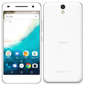 【新品・未使用】SIMフリー 元ワイモバイル SHARP Android One S1 ホワイト 標準セット 利用制限△(赤ロム永久保証) 送料無料