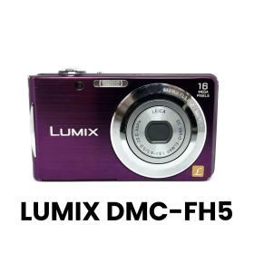 Panasonic LUMIX DMC-FH5 パープル 1600万画素 動作品