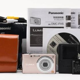 【良品】Panasonic LUMIX DMC-FH5 ピンクゴールド #333