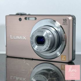 【美品】Panasonic LUMIX DMC-FH5 ピンクゴールド 1610万画素 光学4倍ズーム 広角28mm LEICA DC VARIO-ELMAR おまかせiA コンパクトデジタルカメラ パナソニック ルミックス