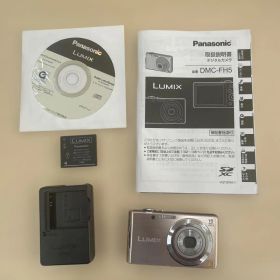 【美品・動作確認済】Panasonic LUMIX DMC-FH5ピンクゴールド