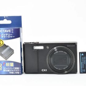 リコーRICOH CX1 ブラック コンデジ デジタルカメラ