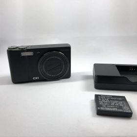 RICOH デジタルカメラ CX1 ブラック CX1BK(中古品)