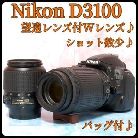 Nikon Nikon D3100▪️Wレンズ▪️一眼レフカメラ▪️初心者向け