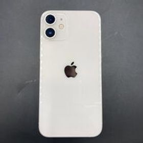 中古 【docomo】Apple iPhone12 mini 5.4インチ 128GB (ホワイト) MGDM3J/A 144021 状態： B:良品