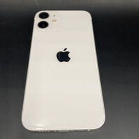 中古 【au】Apple iPhone12 mini 5.4インチ 64GB (ホワイト) MGA63J/A 144031【6/11値下げ!】 状態： B:良品