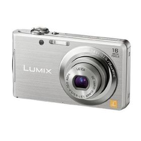 パナソニック デジタルカメラ LUMIX FH5 シルバー DMC-FH5-S(中古品)