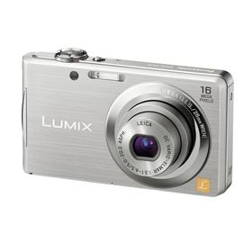 【中古】パナソニック デジタルカメラ LUMIX FH5 シルバー DMC-FH5-S
