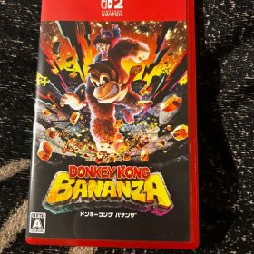 Nintendo Switch 2 ソフト ドンキーコング バナンザ 開封済み