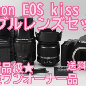 ◆新品級③◆過去最大級の大SALE◆ Canon EOS Kiss x9 ダブル