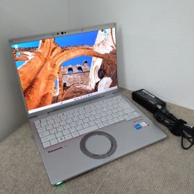 【送料無料】Panasonic CF-FV1 稼働2300h / I5-1145G7 / 16GB / SSD256GB / 14型 / windows11 / バッテリー良好 / 無線LAN / NB553
