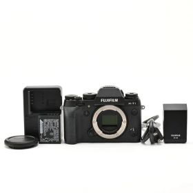 ＜良品＞ FUJIFILM X-T1 ブラック｜ミラーレス一眼カメラ｜シャッター数23枚｜背面ダイヤル反応しない場合あり｜外観美品級