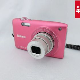 【中古】 【並品】 ニコン COOLPIX S3300 ストロベリーピンク
