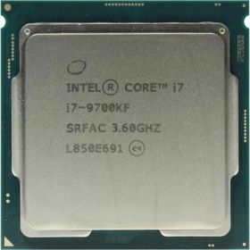 Intel Core i7-9700KF SRFAC 8C 3.6GHz to 4.9GHz Socket 1151 Coffee Lake 14NM 12MB 95W Jan 2019