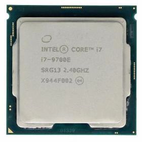 Intel Core i7-9700E SRGDX 8C 2.6GHz to 4.4GHz Socket 1151 Coffee Lake 14NM 12MB 65W Apr 2019