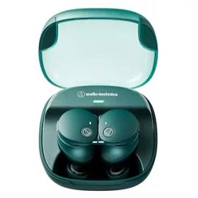 audio-technica ATH-CKS50TW2 GR 完全ワイヤレスイヤホン bluetooth マグネティックスイッチ機能 最大約65時間再生 IP55 防水防塵 マルチポイント対応 置き忘れアラート ヒアスルー 低遅延モード 急速充電 Qi