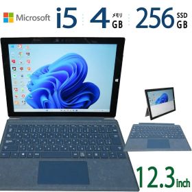 【2in1タッチパネル・】◆ Microsoft Surface Pro 1807 / 12.3型◆超高速 Core i5 /高速起動 256GB SSD /大容量メモリ 4GB ◆最新 Windows 11 Pro / Office