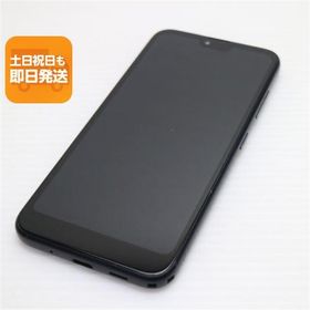 美品 Y!mobile Android One S6 ブラック スマホ 本体 白ロム 中古 あすつく 土日祝発送OK