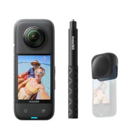 Insta360 X3 |360度カメラ アクションカメラ 新型1/2インチ48MPセンサー IPX8防水 5.7K360度動画 72MP360度写真 手ブレ補正 アクティブHDR 4K一人称視点 60fps自撮り 360度水平維持 AI編集