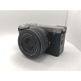 【中古】SONY α7C II ズームレンズキット シルバー ILCE-7CM2L(S)【川崎駅前】保証期間１ヶ月【ランクA】