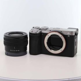 〔中古〕SONY(ソニー) α7C II ズームレンズキット シルバー ILCE-7CM2L S〔262-ud〕