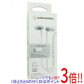 audio-technica USB Type-C用イヤホン ATH-CKD30C WH ホワイト
