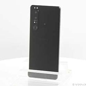 Xperia 1 III 512GB フロストブラック XQ-BC42 SIMフリー ［6.5インチ有機EL／Snapdragon 888 5G／RAM:12GB／ナノSIM&ナノSIM］