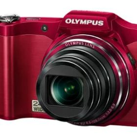 【中古】 OLYMPUS デジタルカメラ SZ-14 1400万画素 光学24倍ズーム 3Dフォト機能 レッド SZ-14 RED