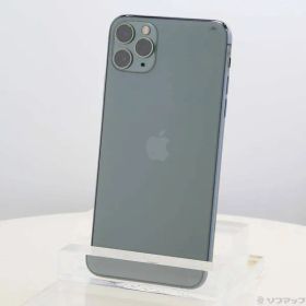 ソフマップ 〔中古品〕 iPhone11 Pro Max 256GB ミッドナイトグリーン MWHM2J／A SIMフリー【258】