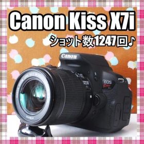 ✨ショット数1247回✨美品✨Canon kiss X7i レンズセット