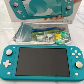 Nintendo Switch Lite ターコイズ 本体 部品交換キット付き