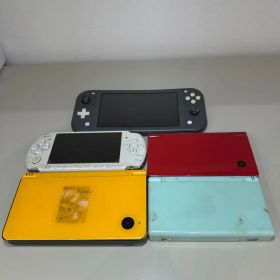 【ジャンク品まとめ】PSP本体1台 DS本体3台 スイッチライト本体1台 ジャンク