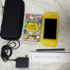 Nintendo Switch Lite美品イエロー本体.トモコレ.タッチペン付