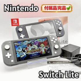 美品 Nintendo Switch Lite グレー 本体